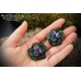 Forest blueberry earrings